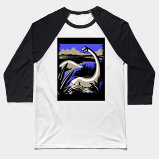 Dreadnoughtus Pop art Baseball T-Shirt